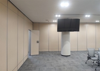Isolamento acustico del legno del muro divisorio dell'ufficio del CE per misurare stanza