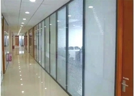 Divisioni di vetro insonorizzate smontabili dell'ufficio, divisori in vetro lustrati doppio