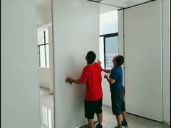 OEM Cornice in alluminio Pareti divisorie mobili Pareti divisorie pieghevoli scorrevoli acustiche