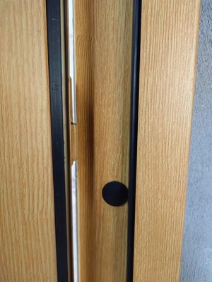 Porta a prova di rumore a destra interna H2425*W950*70 mm per riduzione del rumore e privacy
