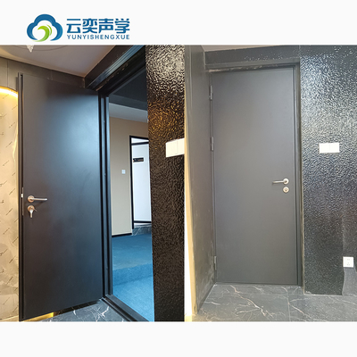 Dimensione personalizzata 2100*900mm Acciaio ignifugo interno Acustico Porta insonorizzata Produttore