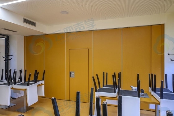 Pareti divisorie pieghevoli insonorizzate e pareti scorrevoli porta mobile operabile per ufficio per dividere la stanza