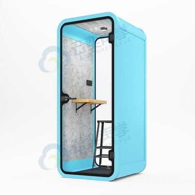 Cabina acustica a prova di suono silenzio mobile per ufficio ufficio di riunioni pod isolato dal suono spazio salotto cabina telefonica singola