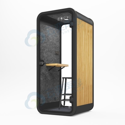 Cabina acustica a prova di suono silenzio mobile per ufficio ufficio di riunioni pod isolato dal suono spazio salotto cabina telefonica singola
