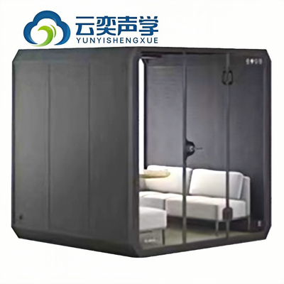 Visualizza immagine in più grande Aggiungi a Confronto Condividi Mobile Portabile Meeting Soundproof Booth Acustico ufficio privato Meeting Pod Pho