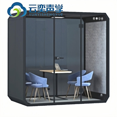 Visualizza immagine in più grande Aggiungi a Confronto Condividi Mobile Portabile Meeting Soundproof Booth Acustico ufficio privato Meeting Pod Pho