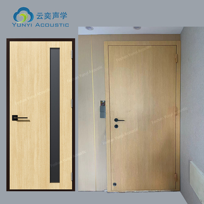 Porta assorbente del rumore 72 mm 105 kg Porta insonorizzante per cinema e salotto