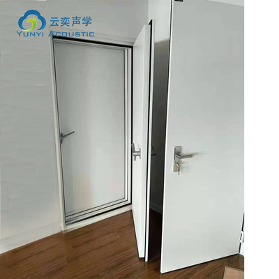 Porta di isolamento acustico a sigillo in T magnetica avanzata con design a porta singola o doppia