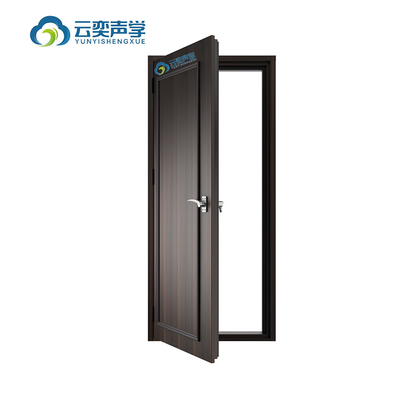 Porta isolante acustica Porta insonorizzata per studio STC 50dB Porta acustica per teatro a domicilio Cinema Master Room Hotel Rooms