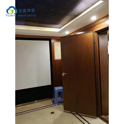 Porta isolante acustica Porta insonorizzata per studio STC 50dB Porta acustica per teatro a domicilio Cinema Master Room Hotel Rooms