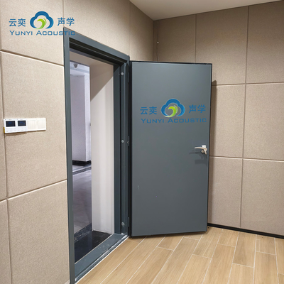 Porta isolante acustica Porta insonorizzata per studio STC 50dB Porta acustica per teatro a domicilio Cinema Master Room Hotel Rooms