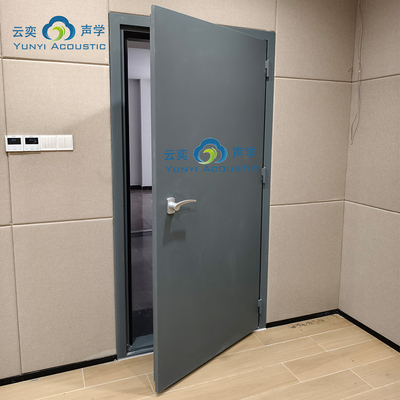 Porta acustica Isolamento acustico Porta 60 minuti Isolamento acustico Porta a prova di fuoco porta singola STC 50dB