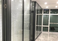 Muro divisorio di alluminio di vetro moderno dell'ufficio del divisore in vetro
