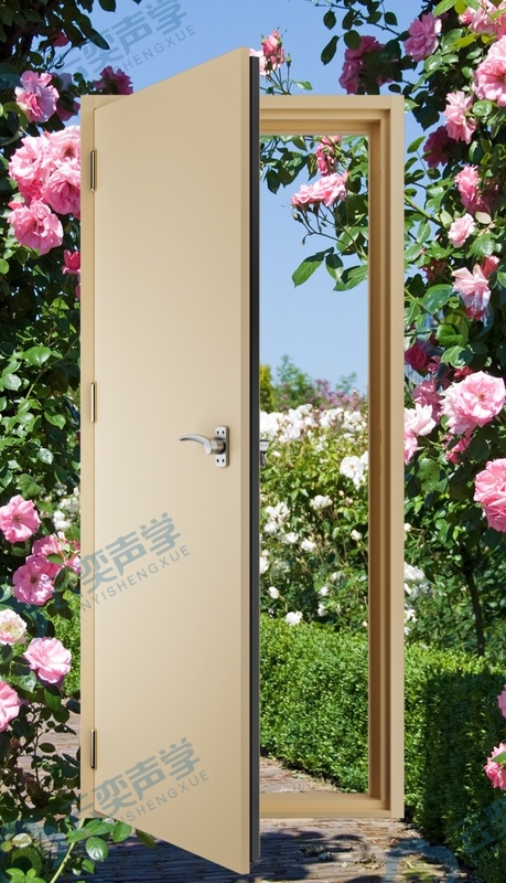 Porta a prova di rumore a destra interna H2425*W950*70 mm per riduzione del rumore e privacy